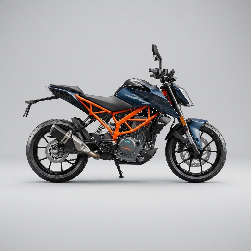 KTM 390 Duke (Bleu)